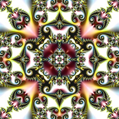 Dijital sanat, geometrik doku, arka plan, fraktal tasarım,