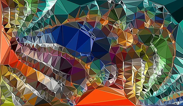 Цифровое Искусство Геометрическая Текстура Абстрактный Фон Оригинальный Дизайн — стоковое фото