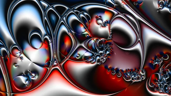 Digital Artwork Geometric Texture Abstract Background Fractal Design — Stock Photo, Image