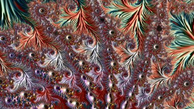  fraktal, Dijital sanat, geometrik doku, Soyut arka plan 