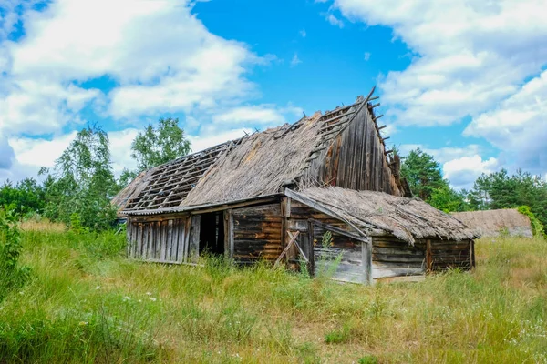 Verschwindenden Dorf Svalovichi Der Ukraine Haben Die Menschen Ihre Ältesten — Stockfoto