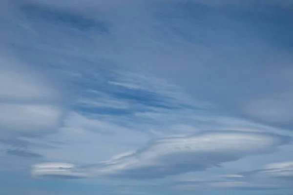 Nuvola Come Una Piuma Fenomeno Naturale — Foto Stock