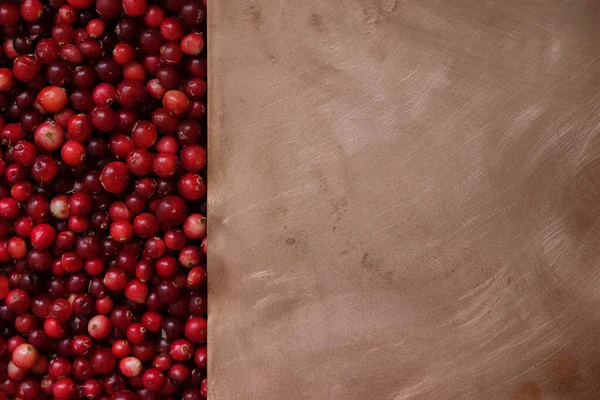 Arándanos Una Superficie Cobre Copiar Espacio —  Fotos de Stock