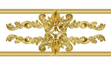  Altın süslemeli soyut arkaplan