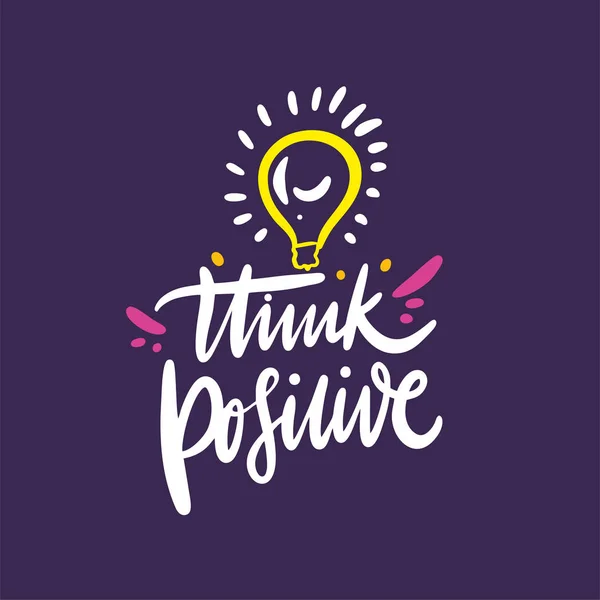 Think positive cartoon Vector Art Stock Images | Depositphotos