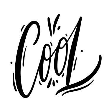 Harika bir işaret. El çizilmiş vektör yazı. Beyaz arka planda yalıtılmış.