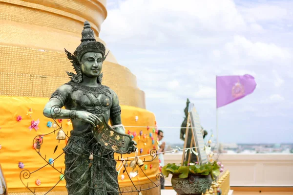 Estátua Montanha Dourada Bangkok Tailândia — Fotografia de Stock