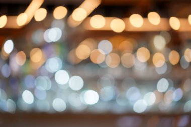 Bulanık ve bokeh arka plan.