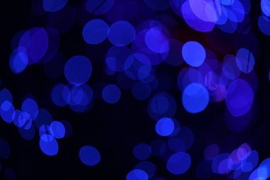 Fantastik bulanık ve bokeh koyu mavi tema arka plan mystry Mağarası.