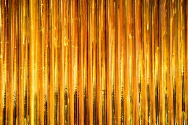 Gold Vertical Pipe Line Pattern Background Wallpaper Indoor Decoration — Stock Photo, Image
