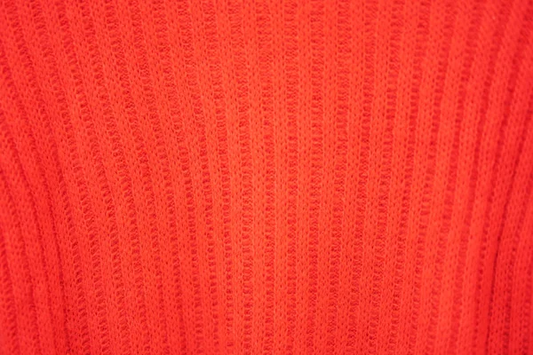 Piękne Rzemiosło Czerwony Sweter Tekstura — Zdjęcie stockowe