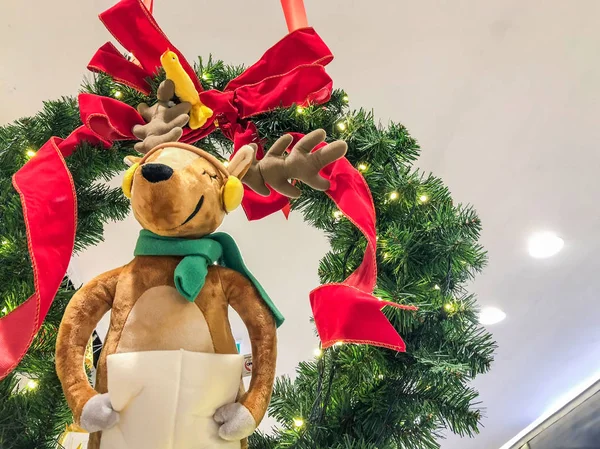 Rendieren Kerst Nieuwjaar Decoratie — Stockfoto