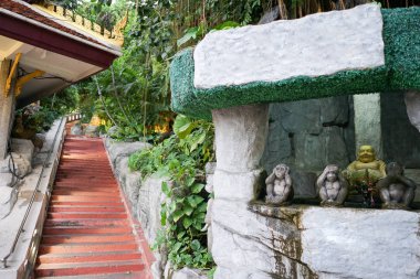 Tayland tapınak çevre, altın Mount, Bangkok.