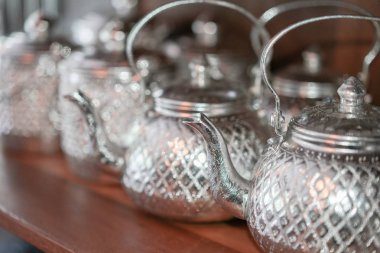 Tay vintage mutfak eşyaları satır, görüntü depolama.