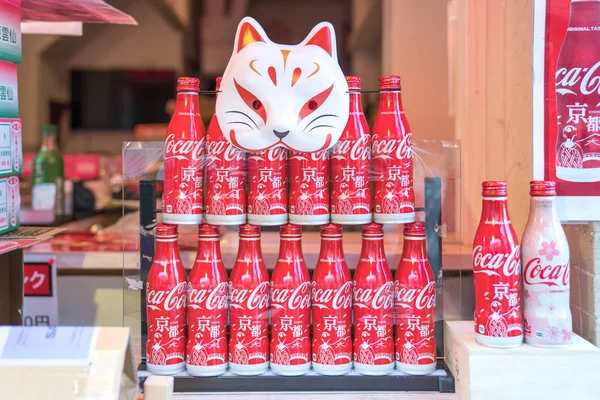 Kyoto Japón Mar 2018 Limited Coca Cola Soda Drink Kyoto — Foto de Stock
