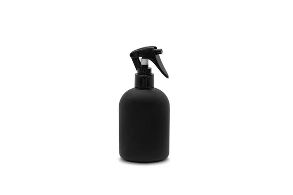 Borrifo Spray Cor Preta Escura Parece Luxo Clássico Pacote Preto — Fotografia de Stock