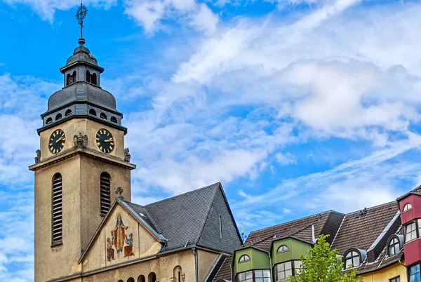 Elisabeth Církev Lázeňském Městě Bad Schwalbach Hesensko Německo — Stock fotografie