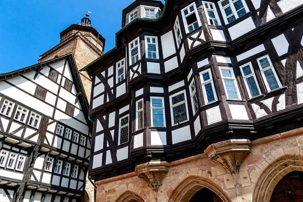 Alsfeld Alemania Ayuntamiento Este Uno Los Edificios Del Ayuntamiento Con —  Fotos de Stock