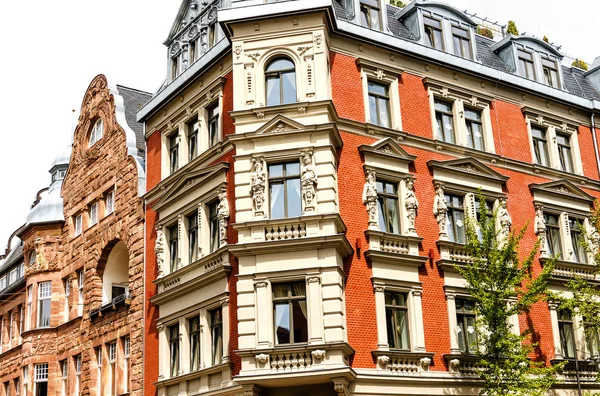 ゲーテ市ワイマールの歴史的な住宅の建物 ドイツ — ストック写真