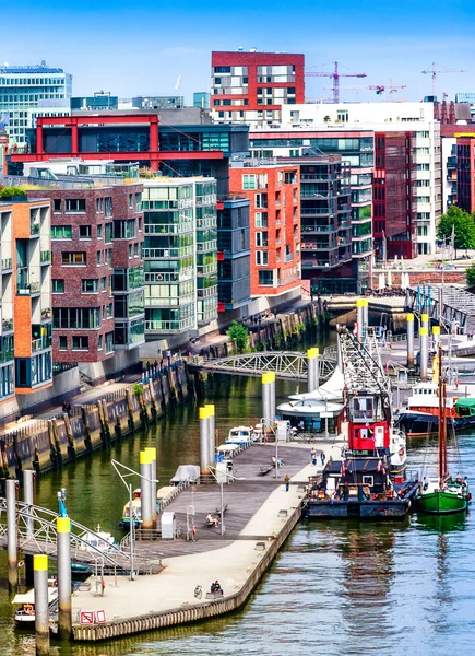 Hafen City Quarter Hamburg Alemania — Foto de Stock