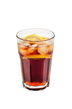 Buzlu ve limonlu koka içeceği.