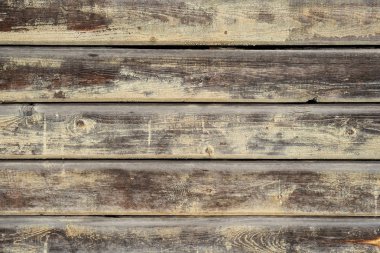 Eski, eski, çürümüş ahşap duvar. Arka plan.