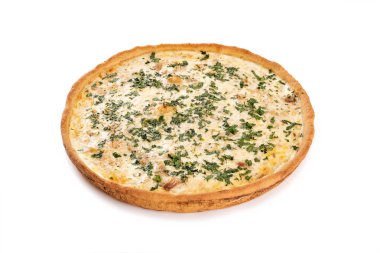 Kıymalı börek, kızarmış lahana, peynir, süt, yumurta.