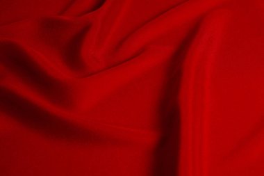 Kırmızı ipek veya sadan lüks kumaş doku soyut geri olarak kullanabilirsiniz