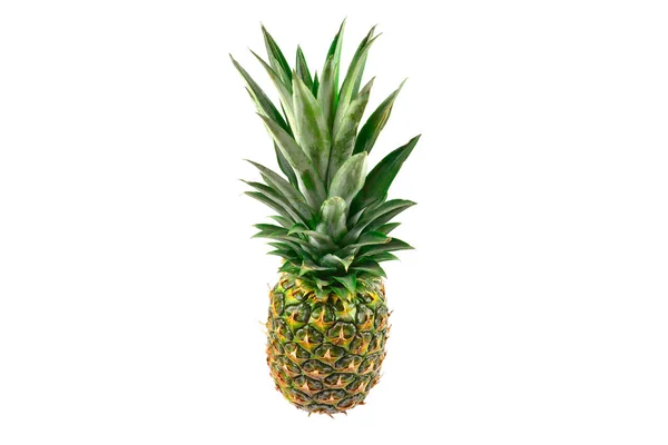 Ananas geïsoleerd op wit. — Stockfoto