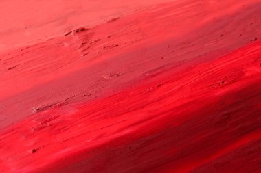 Ruj izi. Işıktan koyu renk ruj dokusuna.  