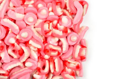 Çeşit çeşit şekerleme. Üst Manzara. Jöleli şekerler.