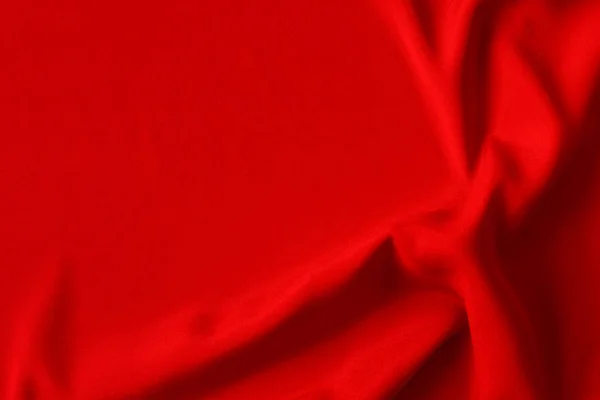 Seta rossa o raso tessuto di lusso texture può utilizzare come astratto indietro — Foto Stock