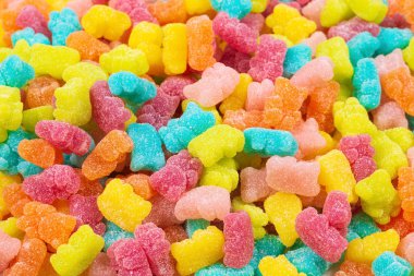 Jöleli terler arka planda kalıyor. Üst görünüm.