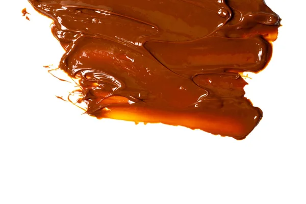 Sweet caramel pattern, top view. — Stock Photo, Image