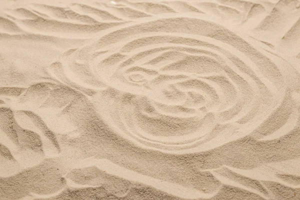 Sand texture closeup. Sand backgound. Top view.