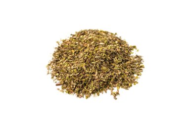 Oregano beyaz arkaplanda izole edilmiş. 