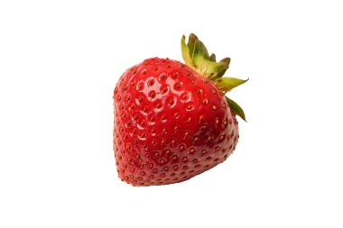 Çilekli. Beyaz arka planda izole edilmiş taze böğürtlen grubu. 