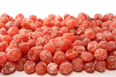 Kurutulmuş kumkat beyaz arka planda izole edilmiş. Üst görünüm.