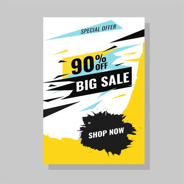 Sale banner template set. Векторная иллюстрация . — стоковый вектор