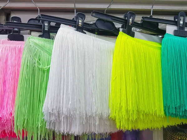 Colorido Vestido Verano Cableado Para Venta Mercado — Foto de Stock