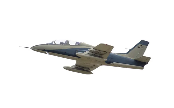Avião Militar Combate Jato Voando Treinamento Iar Hawk Isolado — Fotografia de Stock
