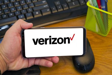 Mobil görüntüleme logosuna Verizon