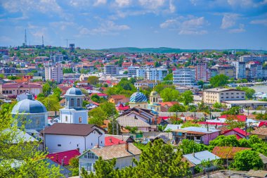 Tulcea şehrinin manzarası