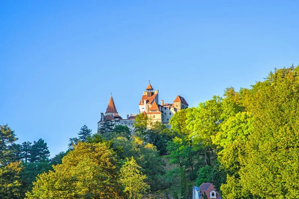 Medeltida Bran Castle i Rumänien — Stockfoto