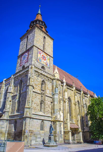 Historický Saský kostel v Rumunsku — Stock fotografie