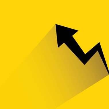 Web simgesi. Okun vektör çizimi