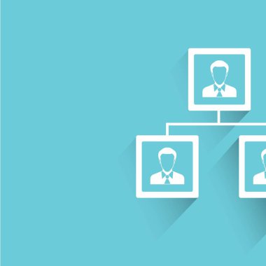 Web simgesi. Ağın vektör çizimi