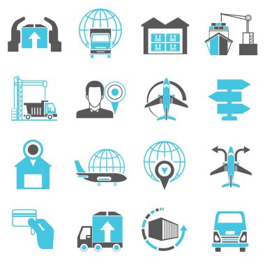 Web simgeler kümesi. vektör çizim      