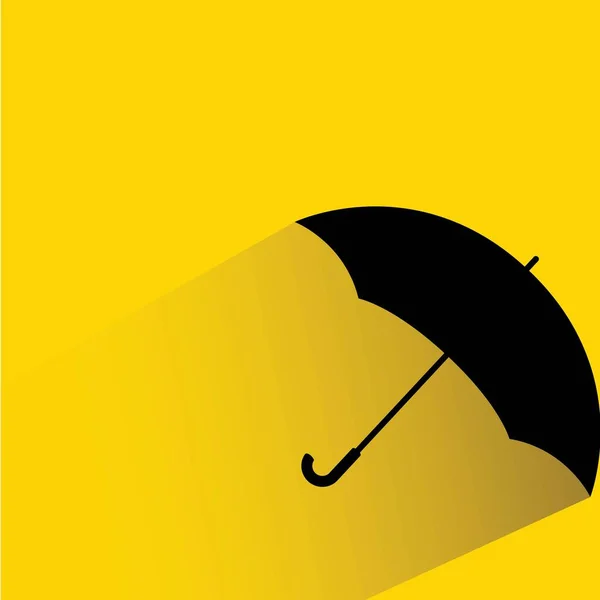 Icône Web Illustration Vectorielle Parapluie — Image vectorielle