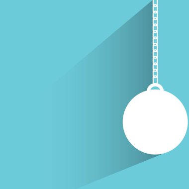 Web simgesi. Lambanın vektör çizimi